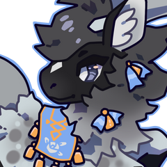 Blocky Chibi (a cropped version of an example of a blocky chibi commission.)